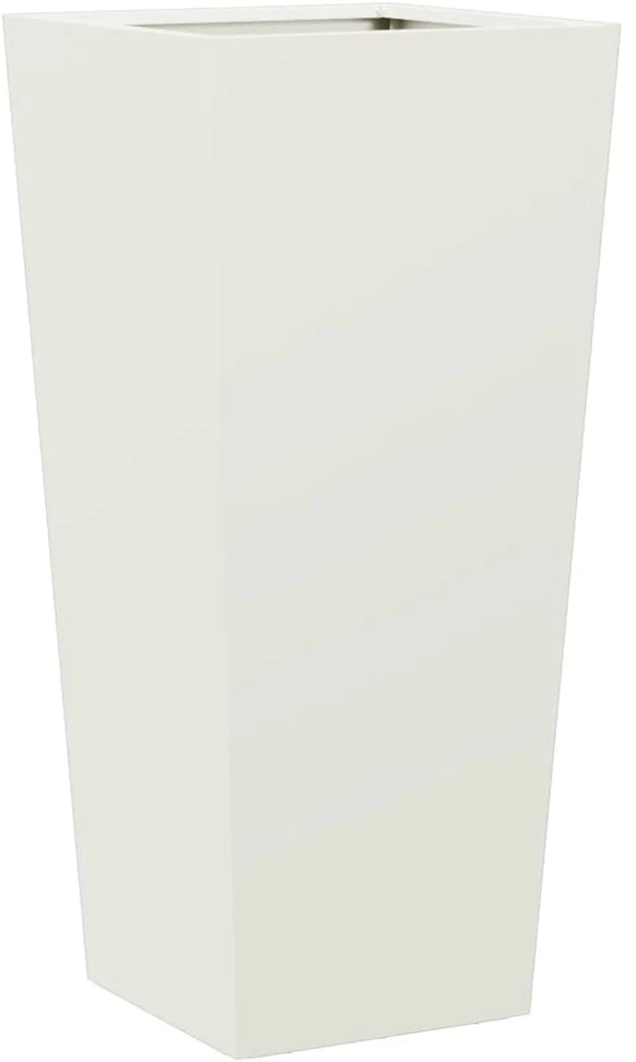 Sodo loveliai, 2vnt., baltos spalvos, 35x35x75cm, plienas