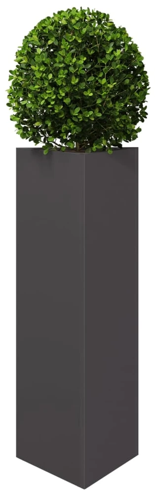 Sodo loveliai, 2vnt., juodi, 30x26x75cm, plienas, trikampiai