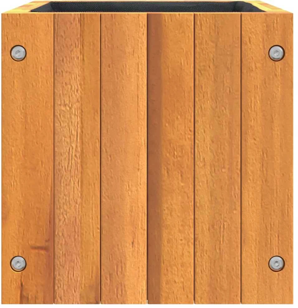 Sodo lovelis, 25x25x25cm, akacijos medienos masyvas