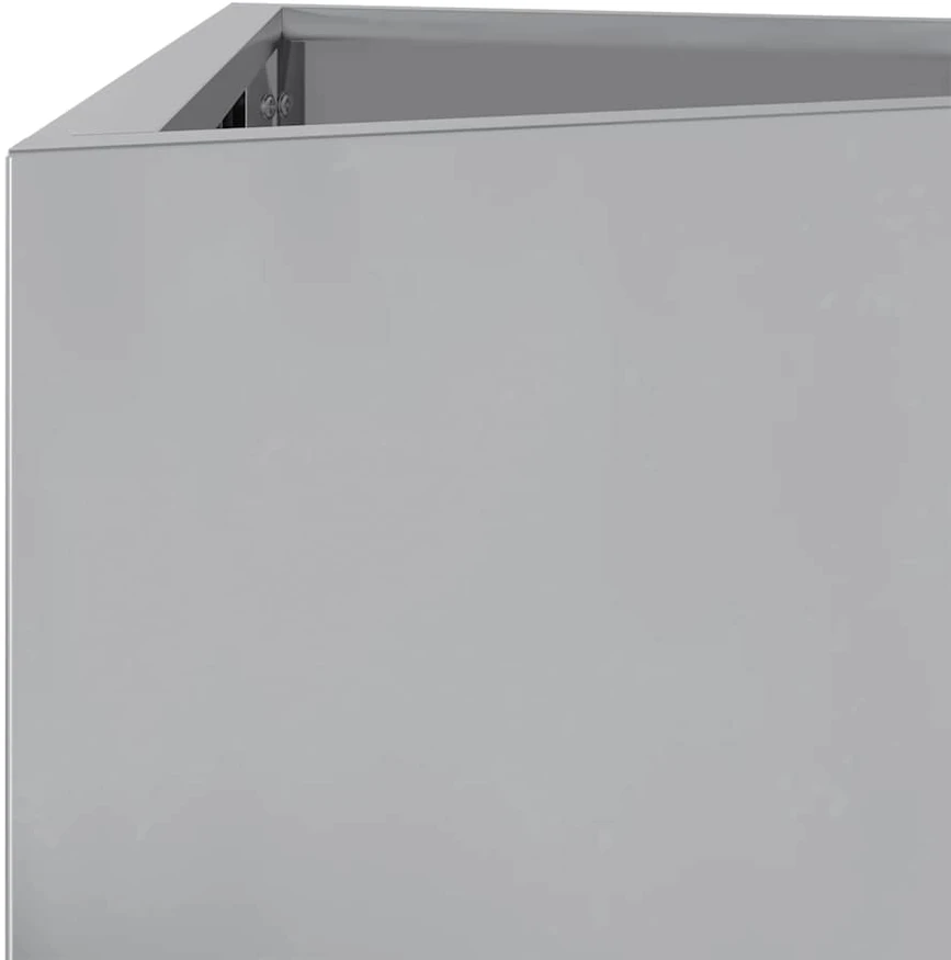 Sodo lovelis, 30x26x75cm, galvanizuotas plienas, trikampis