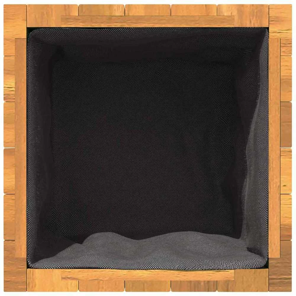 Sodo lovelis, 35x35x60cm, akacijos medienos masyvas