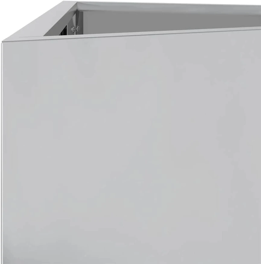 Sodo lovelis, 40x34,5x75cm, galvanizuotas plienas, trikampis