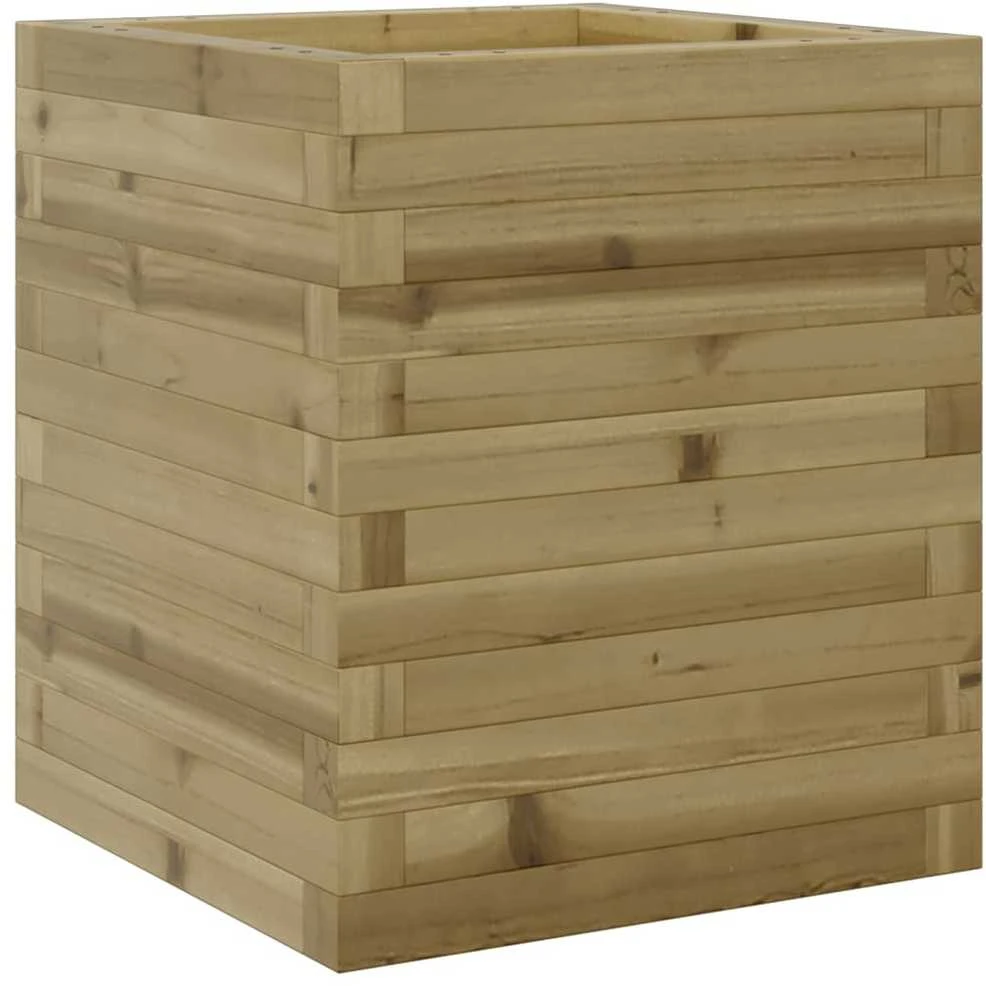 Sodo lovelis, 40x40x46cm, impregnuota pušies mediena