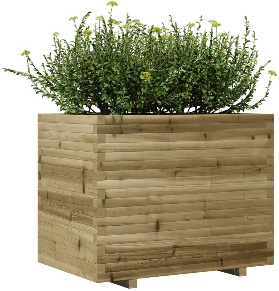 Sodo lovelis, 90x60x72,5cm, impregnuota pušies mediena