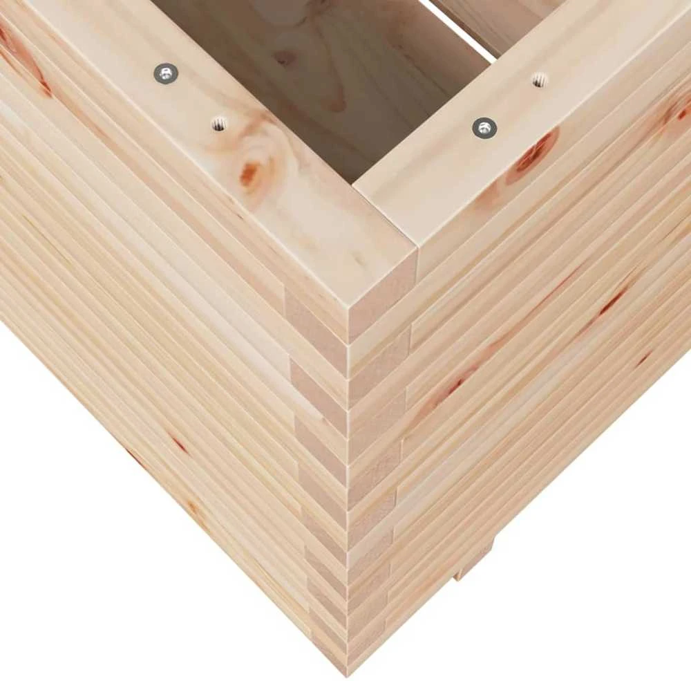 Sodo lovelis, 90x60x72,5cm, pušies medienos masyvas