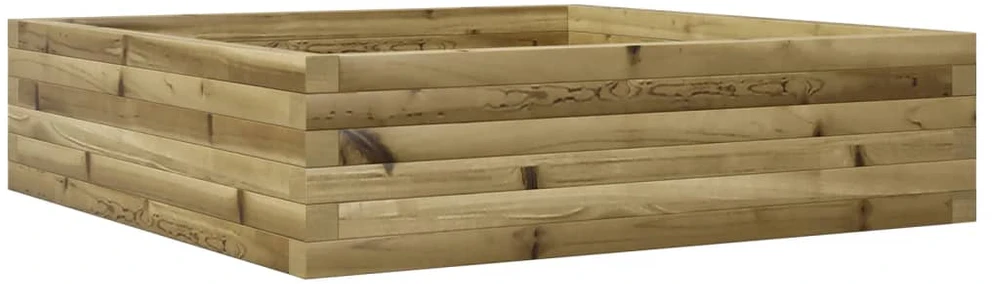 Sodo lovelis, 90x90x23cm, impregnuota pušies mediena