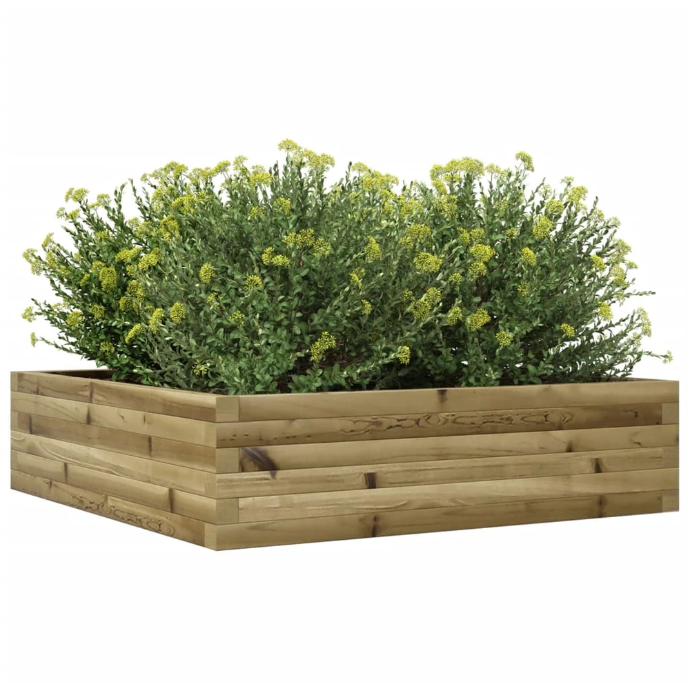 Sodo lovelis, 90x90x23cm, impregnuota pušies mediena