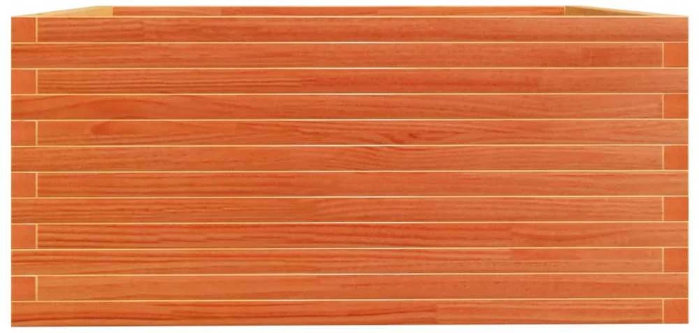 Sodo lovelis, vaško rudas, 100x100x49,5cm, pušies masyvas
