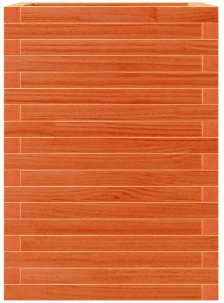 Sodo lovelis, vaško rudas, 50x50x68,5cm, pušies masyvas
