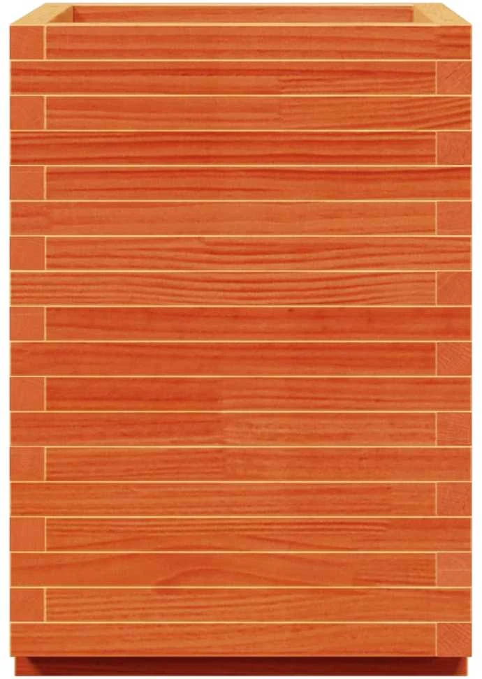 Sodo lovelis, vaško rudas, 50x50x72,5cm, pušies masyvas