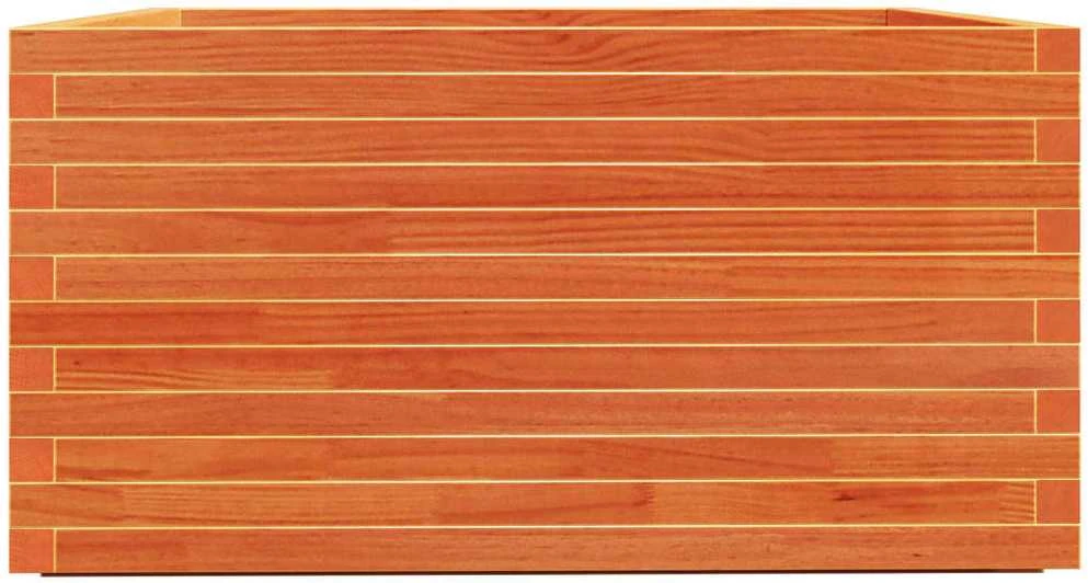 Sodo lovelis, vaško rudas, 90x90x49,5cm, pušies masyvas