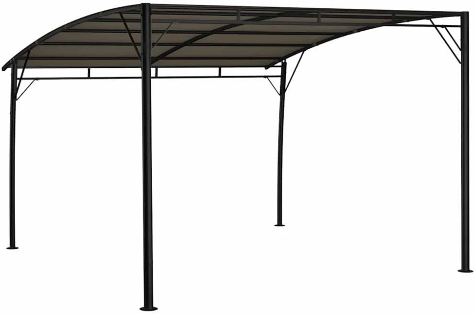 Sodo markizė nuo saulės, taupe spalvos, 3x3x2,55m