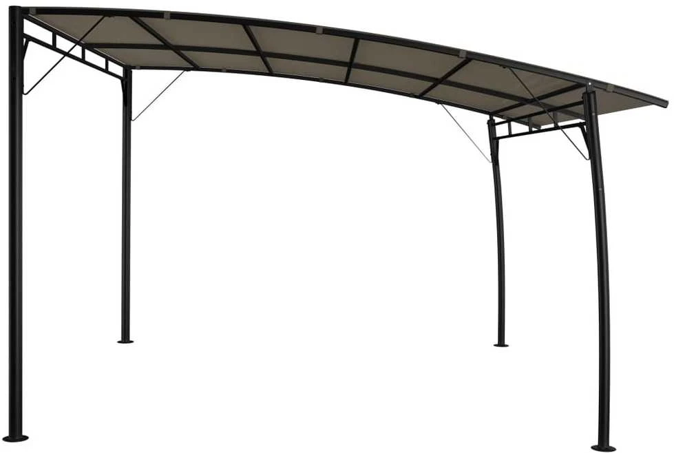 Sodo markizė nuo saulės, taupe spalvos, 3x3x2,55m