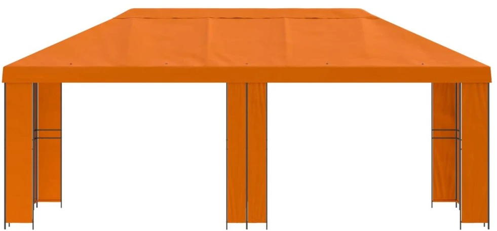 Sodo Paviljonas 6 x 3 m Oranžinė Poliesteris ir plienas 190 gsm