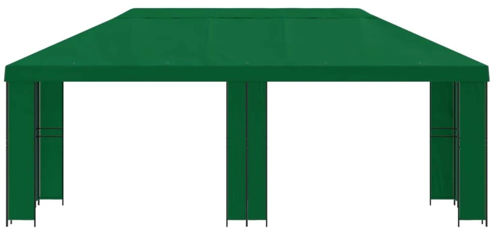 Sodo Paviljonas 6 x 3 m Žalia Poliesteris ir plienas 190 gsm
