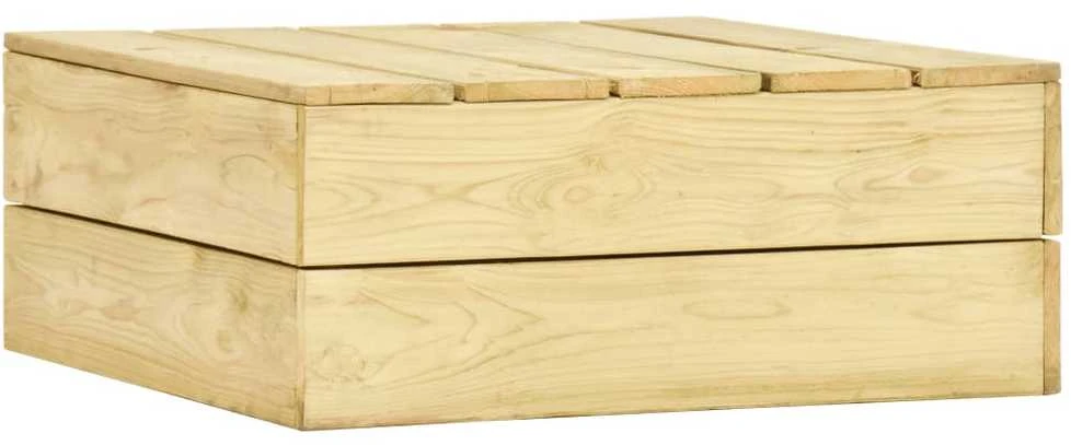 Lauko baldų komplektas Sodo poilsio komplektas, 2 dalių, impregnuota pušies mediena