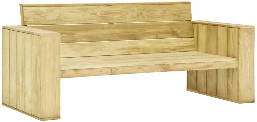 Lauko baldų komplektas Sodo poilsio komplektas, 2 dalių, impregnuota pušies mediena