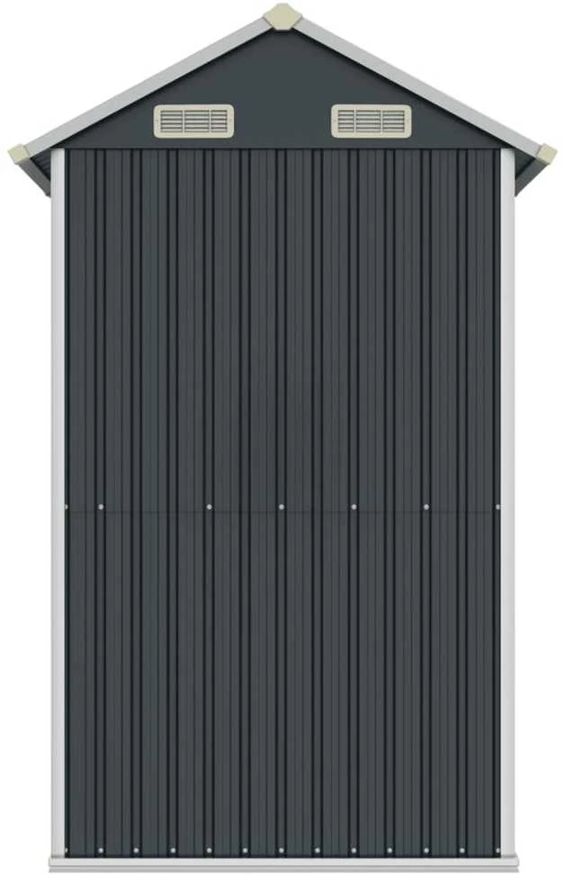 Sodo pašiūrė, antracito, 192x152,5x237cm, galvanizuotas plienas
