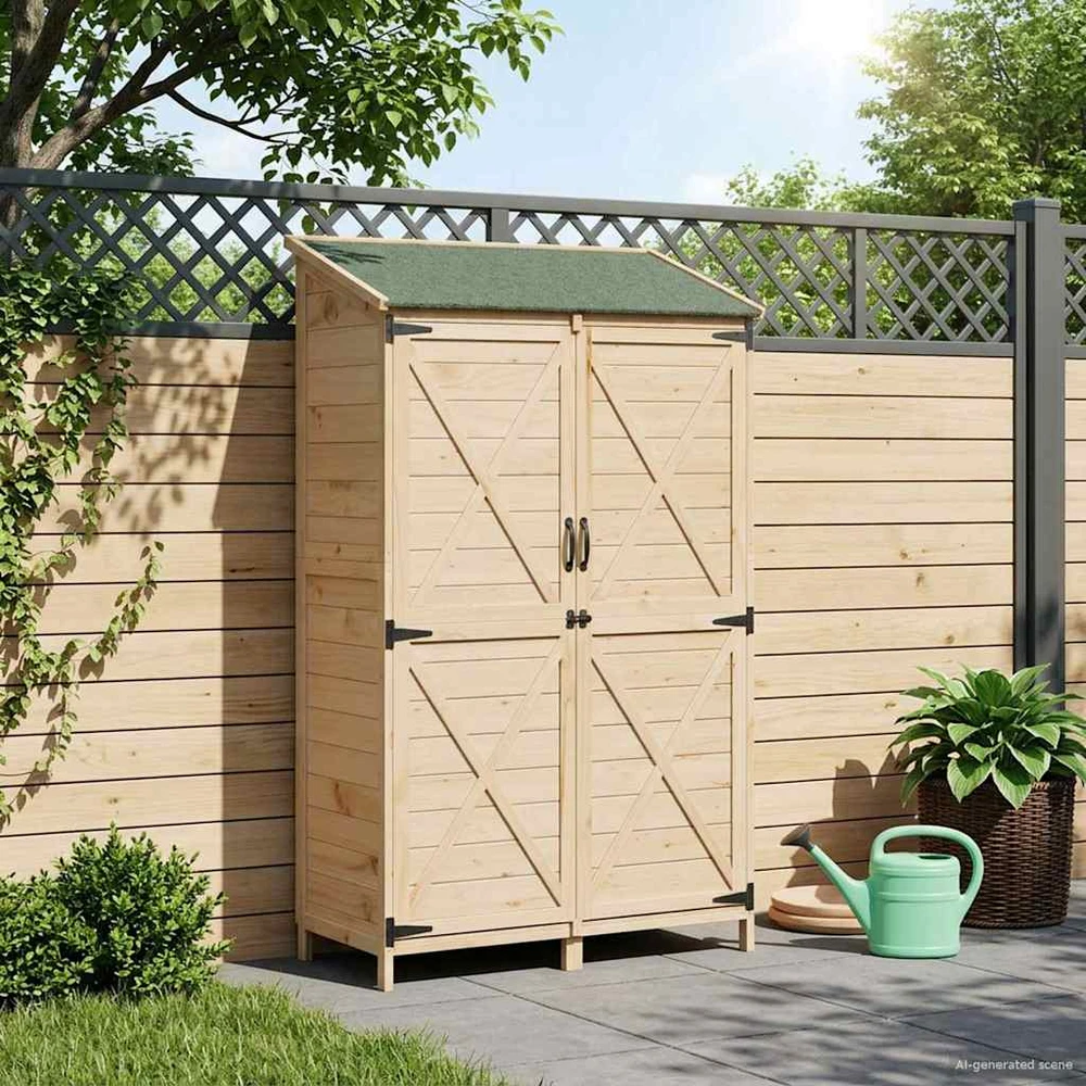 Sodo Sandėlys Natūrali 106 x 56 x 176,5 cm