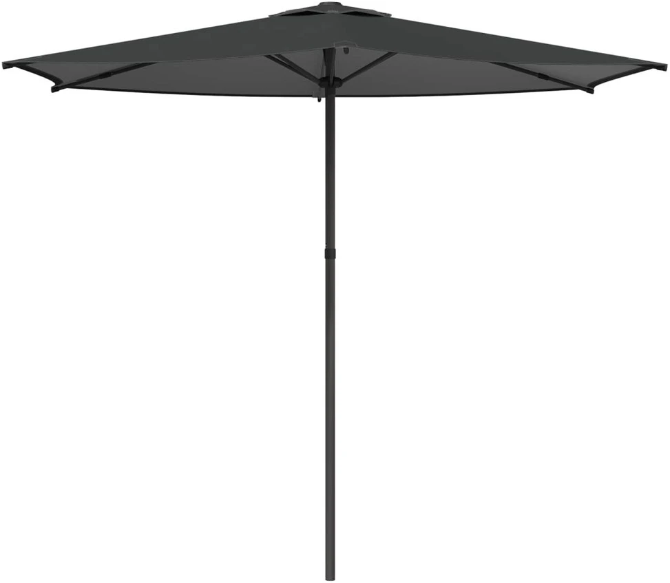 Sodo skėtis 270 x 270 cm Poliesteris Stačiakampio Antracito