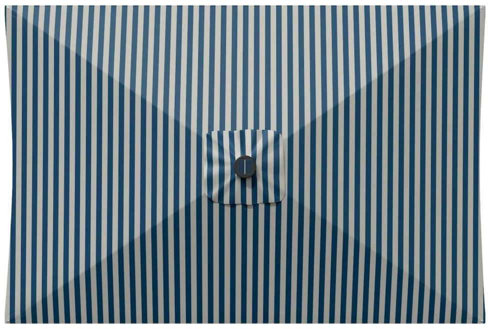 Sodo skėtis su LED šviesomis ir standu 200 x 300 cm Poliesteris