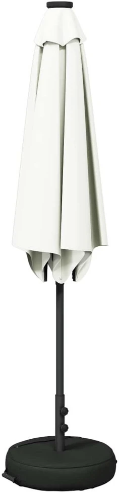 Sodo skėtis su LED šviesomis ir standu 270 x 270 cm Poliesteris