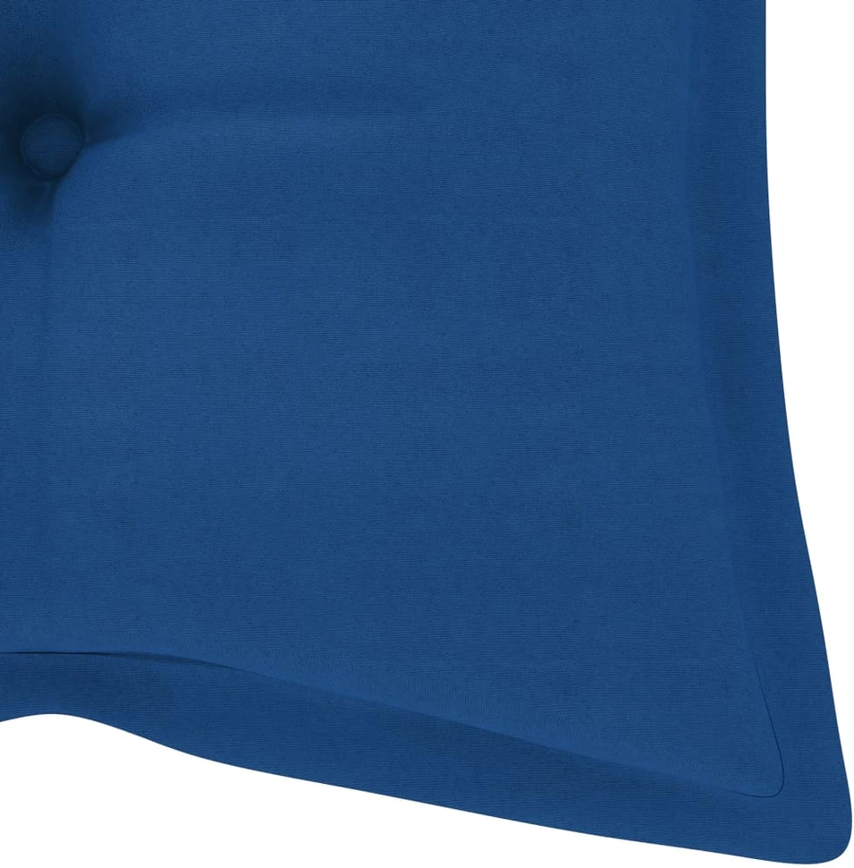 Sodo suoliukas su pagalvėle, 120cm, akacijos medienos masyvas