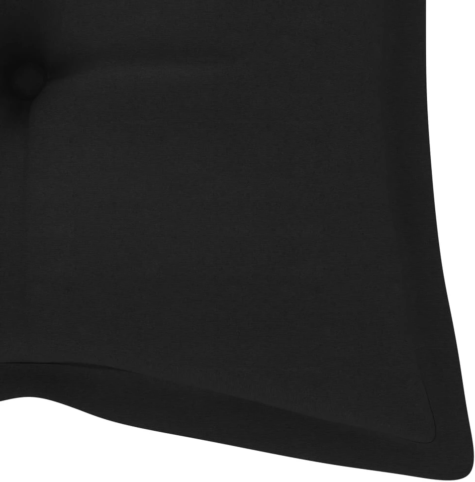 Sodo suoliukas su pagalvėle, 120cm, akacijos medienos masyvas