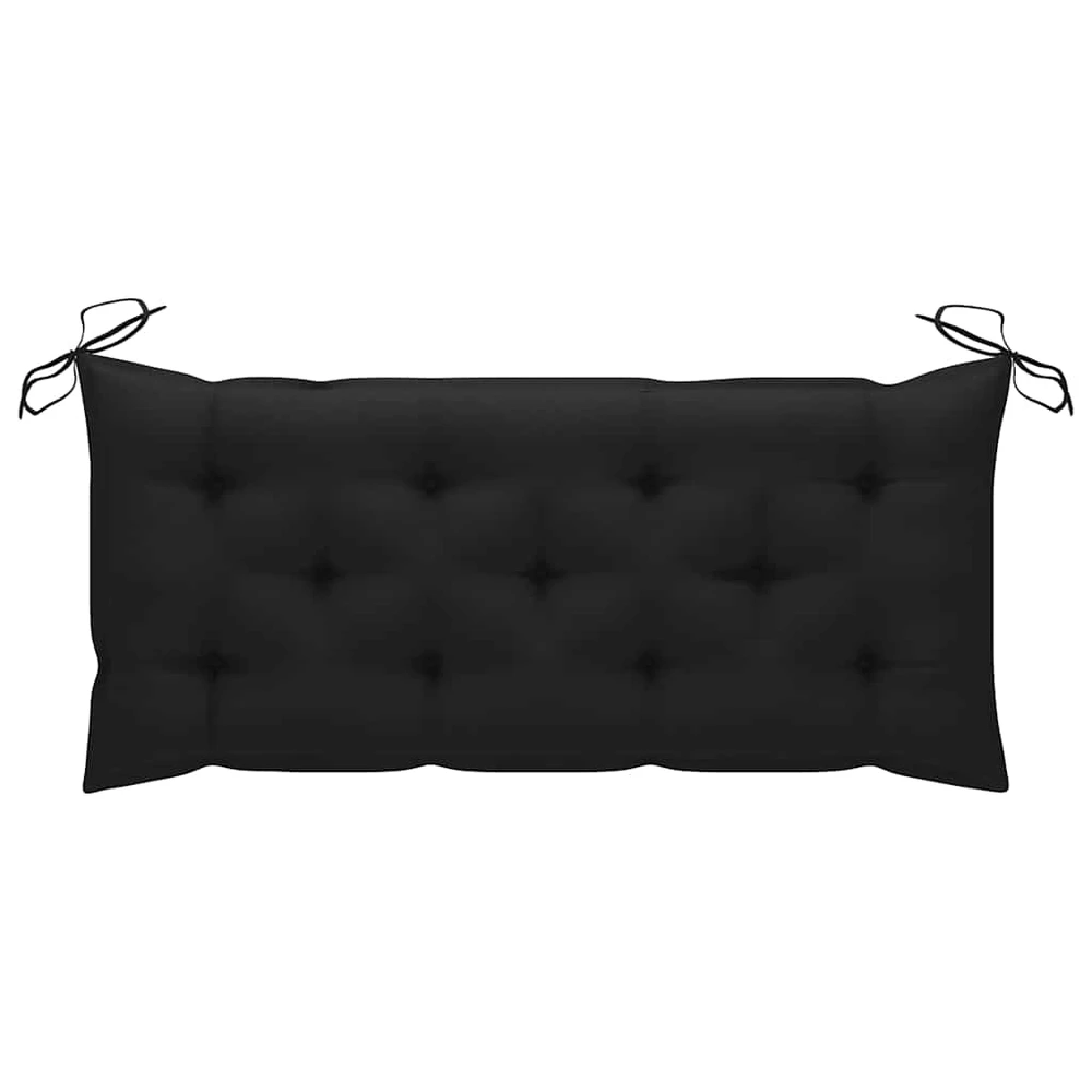 Sodo suoliukas su pagalvėle, 120cm, bambukas (41504+314951)