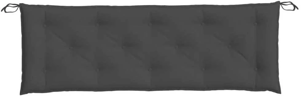 Sodo suoliuko pagalvėlė, antracito mišinys, 150x50x7cm, audinys