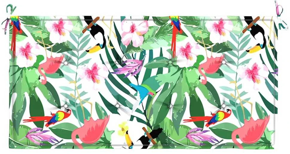 Sodo suoliuko pagalvėlė, įvairių spalvų, 120x50x3cm, audinys
