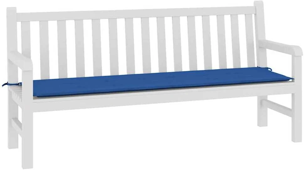 Sodo suoliuko pagalvėlė, karališka mėlyna, 180x50x3cm, audinys