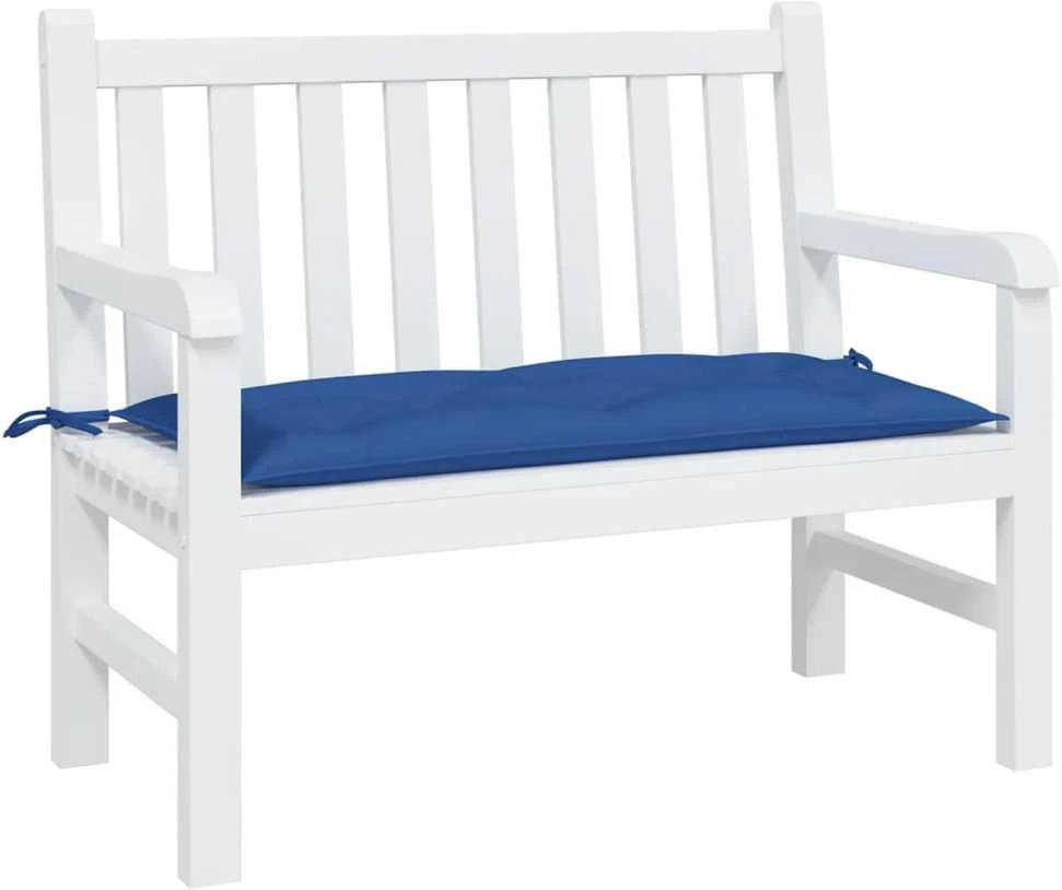 Sodo suoliuko pagalvėlė, mėlynos spalvos, 100x50x7cm, audinys