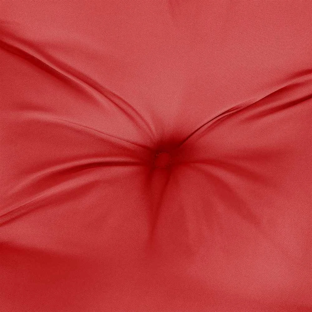 Sodo suoliuko pagalvėlė, raudona, 180x(50+50)x7cm, audinys