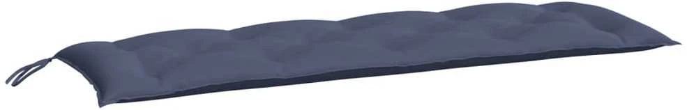 Sodo suoliuko pagalvėlė, tamsiai mėlyna, 150x50x7cm, audinys