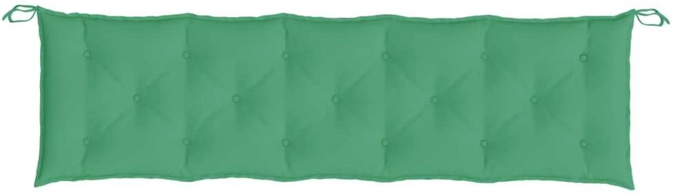 Sodo suoliuko pagalvėlė, žalios spalvos, 180x50x7cm, audinys