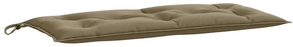 Sodo suoliuko pagalvėlės, 2vnt., taupe, 100x50x7cm, audinys