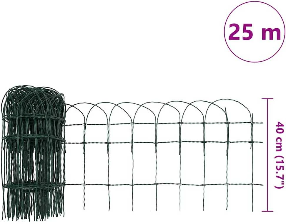 Sodo tvora, 25x0,4 m, milteliniu būdu dengta geležis