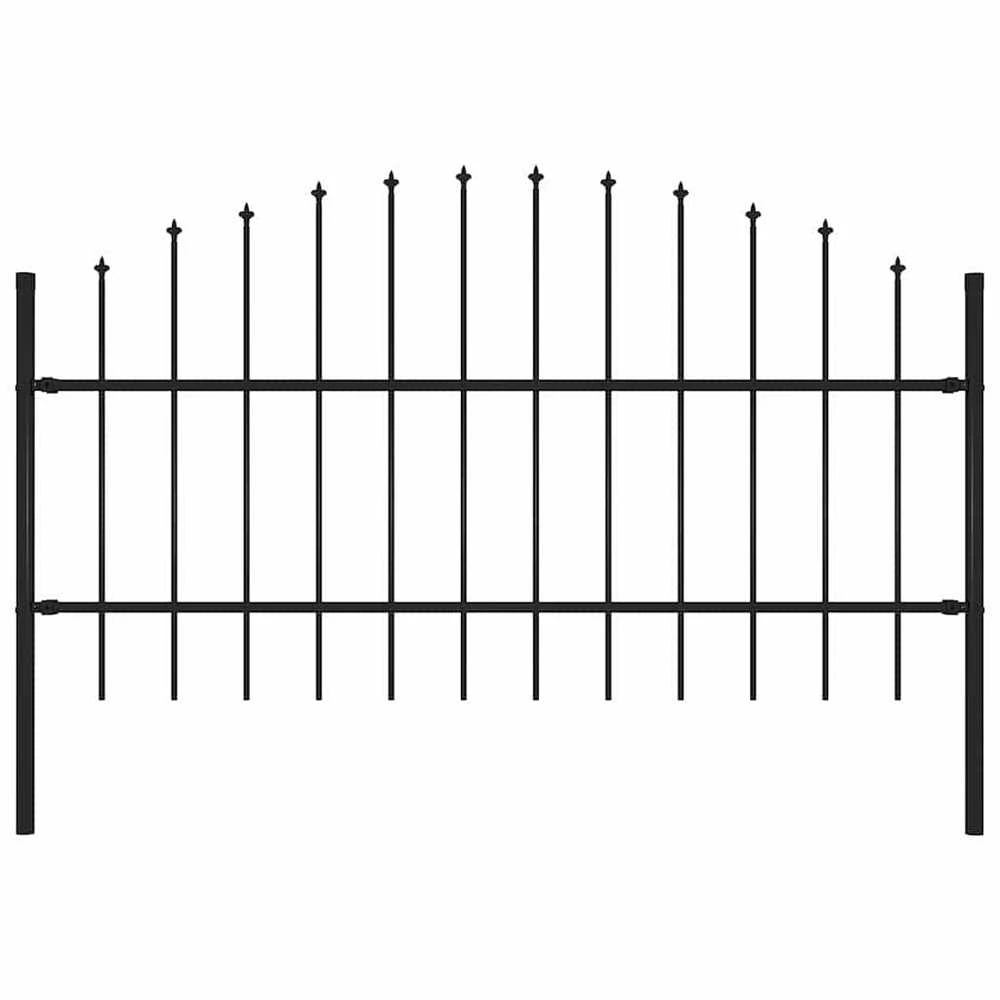 Lauko tvora su iečių viršug., juoda, (0,75-1)x1,7m, plienas