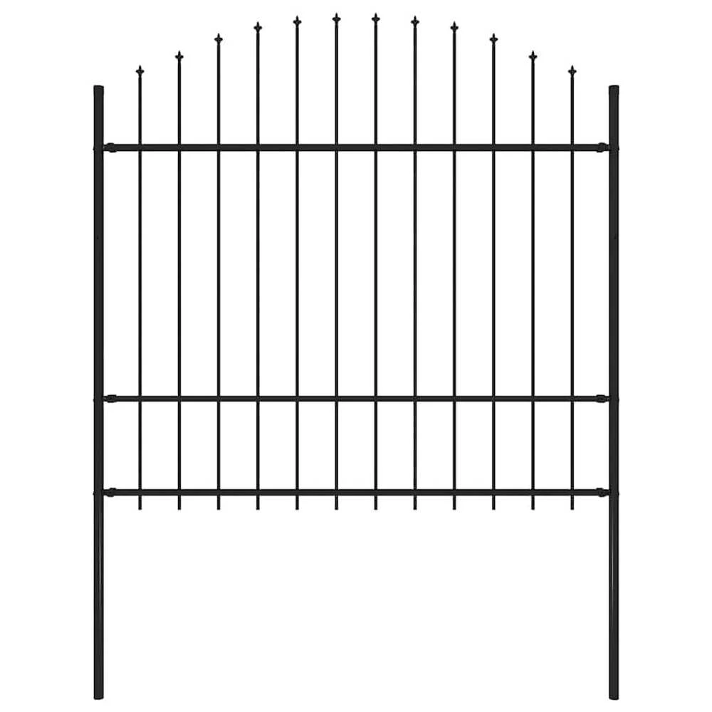 Lauko tvora su iečių viršug., juoda, (1,5-1,75)x1,7m, plienas