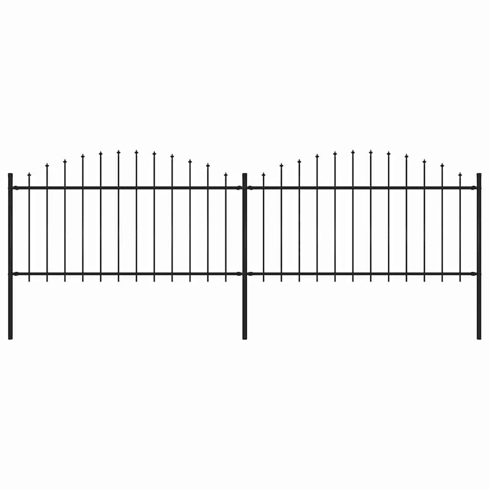 Sodo tvora su iečių viršug., juoda, (1,25-1,5)x3,4m, plienas