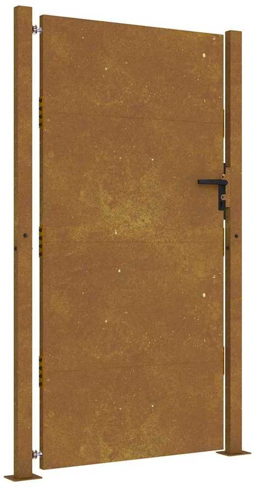 Sodo vartai, 105x180cm, corten plienas
