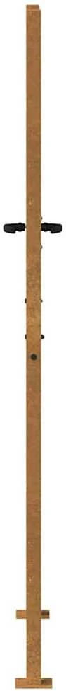 Sodo vartai, 105x205cm, corten plienas
