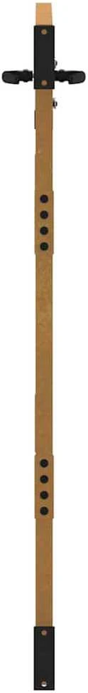 Sodo vartai, 85x150cm, corten plienas, bambuko dizaino