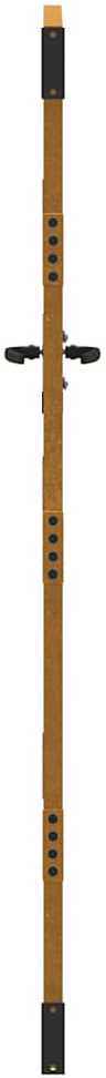 Sodo vartai, 85x175cm, corten plienas