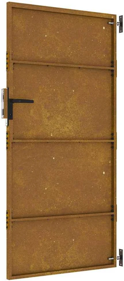 Sodo vartai, 85x200cm, corten plienas