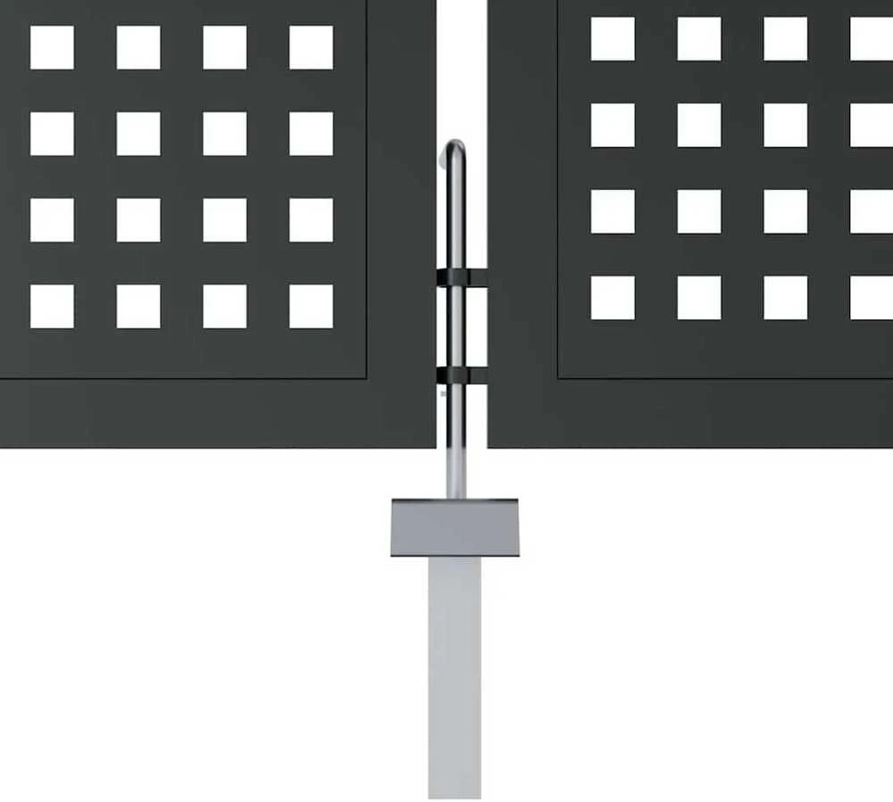 Sodo vartai, antracito spalvos, 300x150cm, plienas