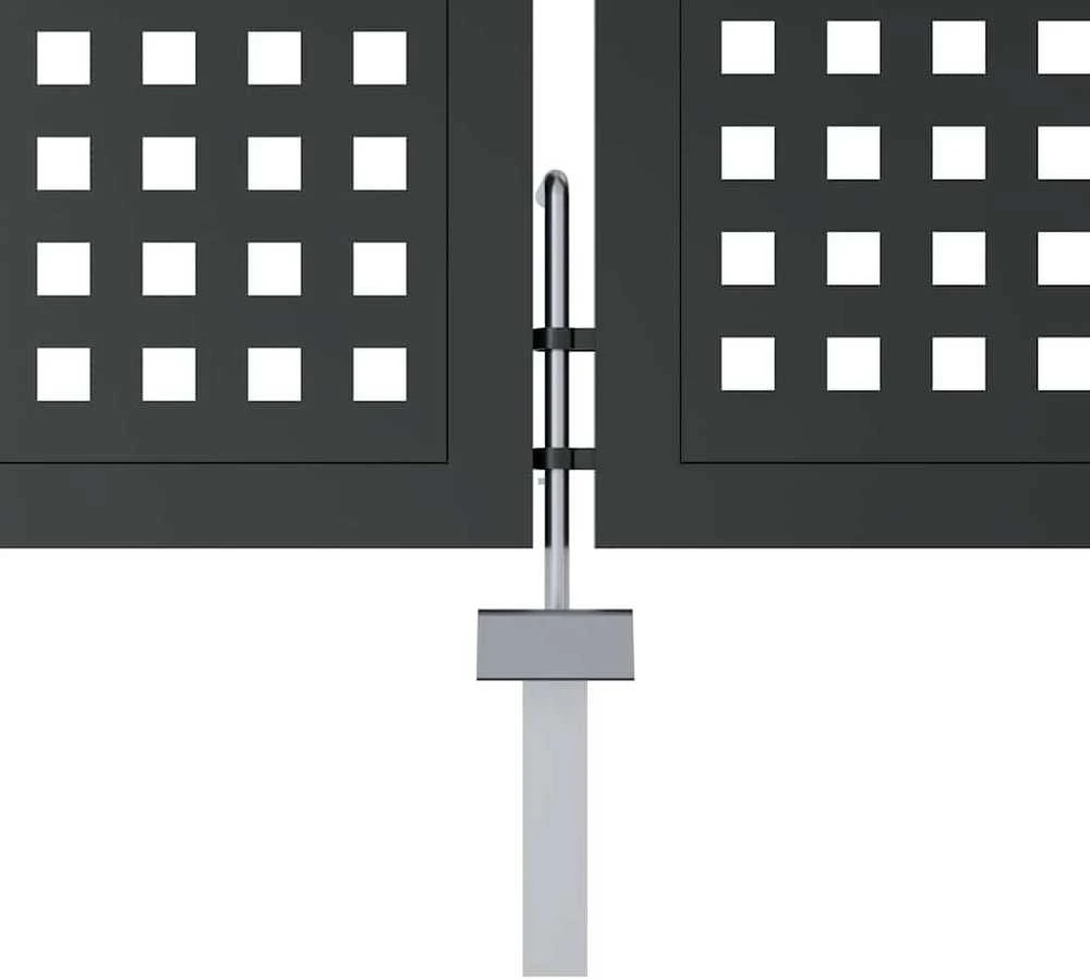 Sodo vartai, antracito spalvos, 300x175cm, plienas