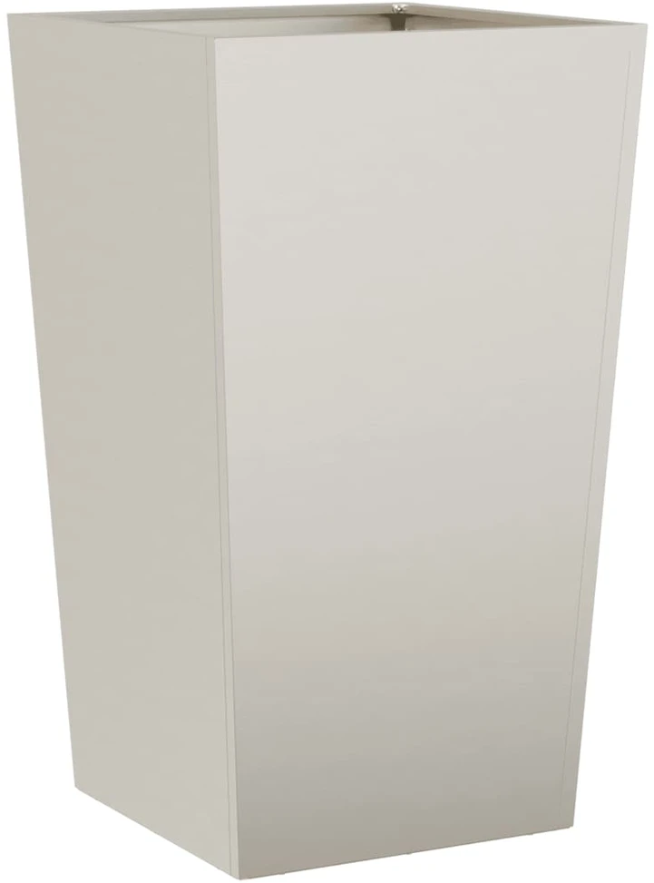 Sodo vazonai 2 vnt 45x45x75 cm oro sąlygoms atsparus plienas