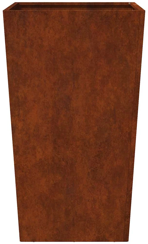 Sodo vazonai 2 vnt 45x45x75 cm oro sąlygoms atsparus plienas